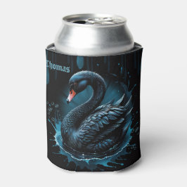 Enfriador De Latas Elegancia en movimiento, el cisne negro,