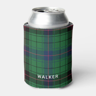 Enfriador De Latas Elegante Cuadro Rústico Davidson Tartán