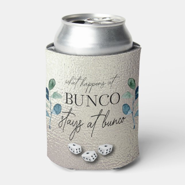 Enfriador De Latas Elegante Eucalyptus Dice Bunco (Lata Anverso)