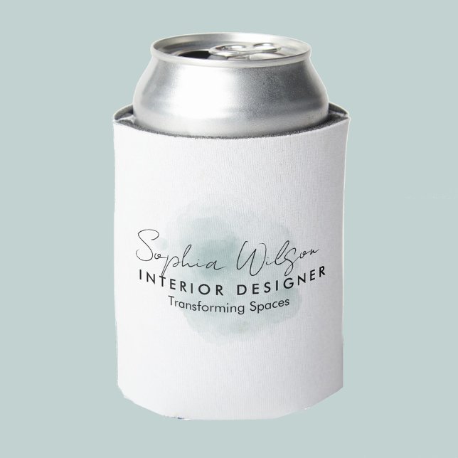 Enfriador De Latas Elegante firma de acuarela profesional de negocios (Subido por el creador)