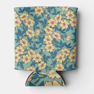 Enfriador De Latas Elegante floral de mano pequeña