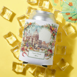 Enfriador De Latas Elegante invitación italiana Cena Florencia