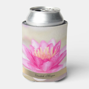Enfriador De Latas Elegante Oro, Loto, Yoga     
