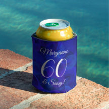 Elegante Royal Blue 60 y elegante fiesta de cumple