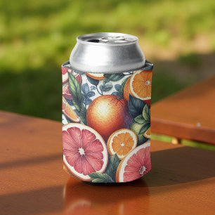 Enfriador De Latas Elegantes Duchas Nupciales de Citricos de Naranja