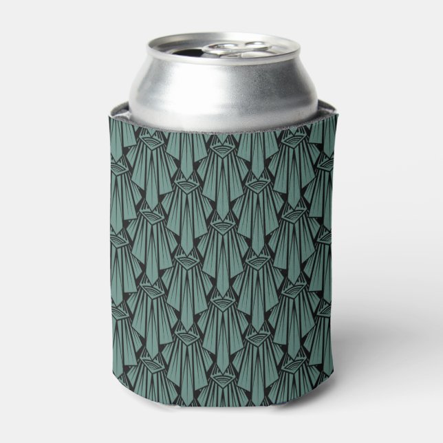 Enfriador De Latas Elegantes elementos geométricos abstractos de arte (Lata Anverso)