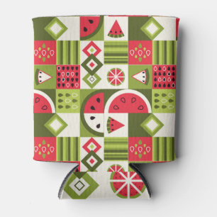 Enfriador De Latas Elementos decorativos de la sandía Impresión de ar