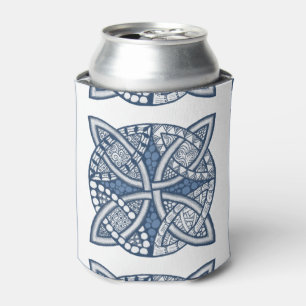 Enfriador De Latas Elija su patrón decorativo de nudo celta de color