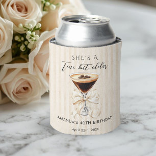 Enfriador De Latas Ella es un poquito mayor Espresso Martini Cooler