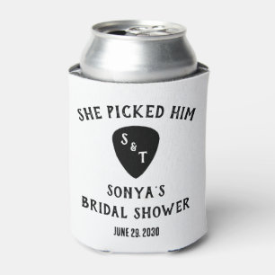 Enfriador De Latas ¡Ella lo eligió! Favor de desayuno de boda con gui