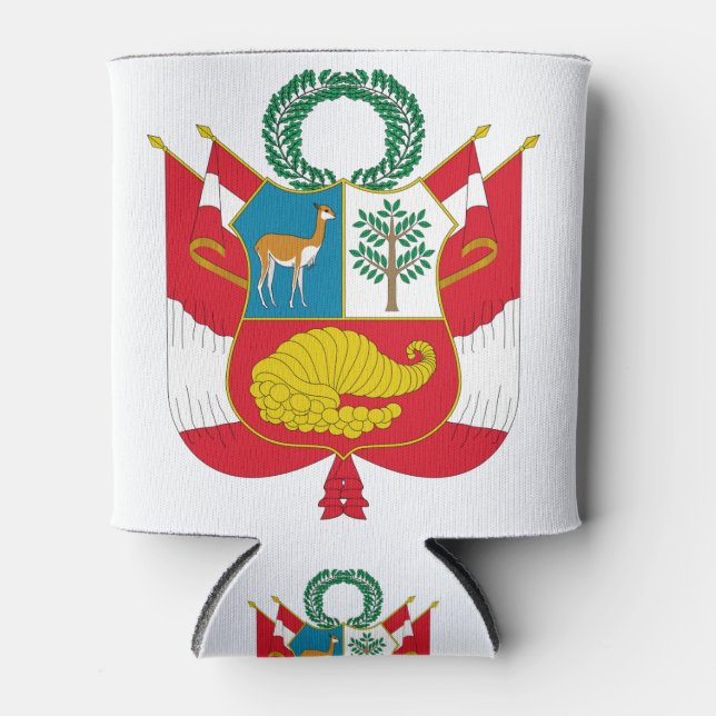Enfriador De Latas emblema de perú (Anverso)