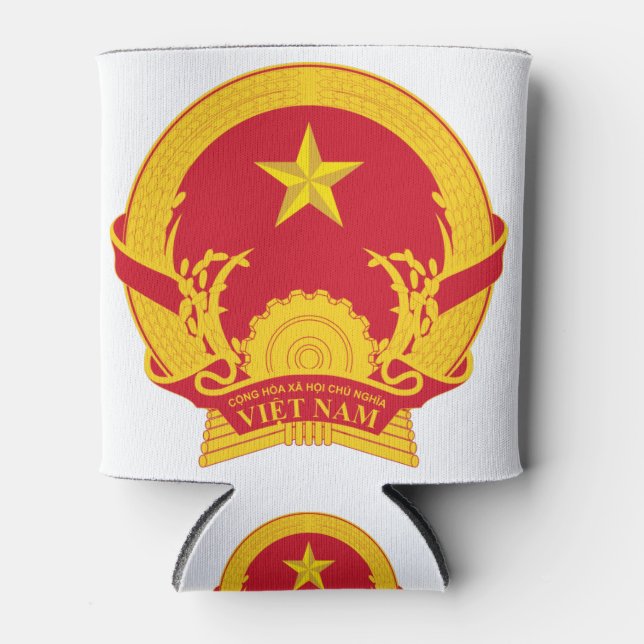 Enfriador De Latas emblema de vietnam (Anverso)