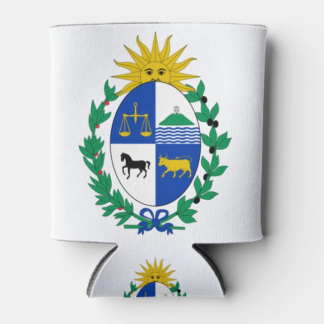 Enfriador De Latas emblema uruguay (Anverso)