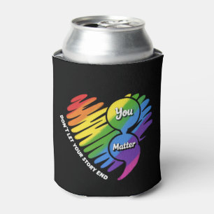 Enfriador De Latas emikolon Prevención del Suicidio LGBTQ Salud Menta