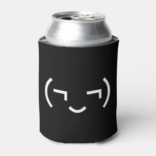 Enfriador De Latas Emoticon smug (‿) Kaomoji japonés