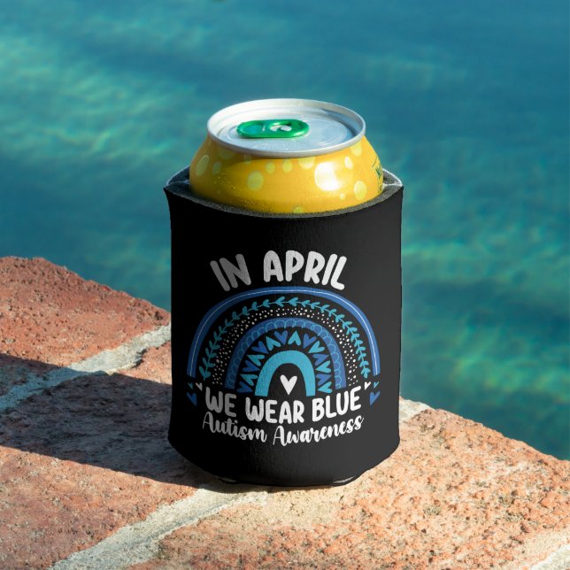 Enfriador De Latas En Abril Usamos Azul Arcoíris de Conciencia del Au (Piscina in situ)