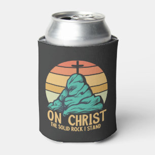 Enfriador De Latas En Cristo la Roca Sólida que sostengo