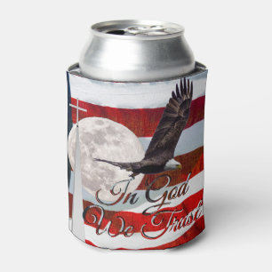 Enfriador De Latas En Dios confiamos en el Refrigerador de bebidas