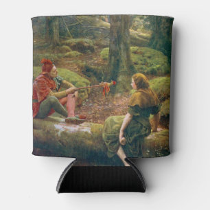Enfriador De Latas En el bosque de Arden, c. 1892 por John Collier