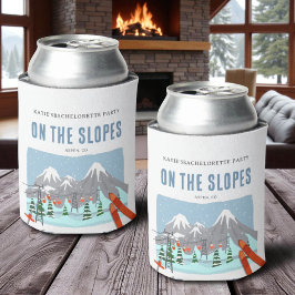 Enfriador De Latas En Las Laderas Fin de Semana de Despedida de Solte