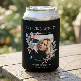 Enfriador De Latas En Memoria | Funda Fría para Latas con Foto
