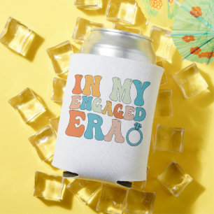 Enfriador De Latas En mi época de compromiso Groovy Retro