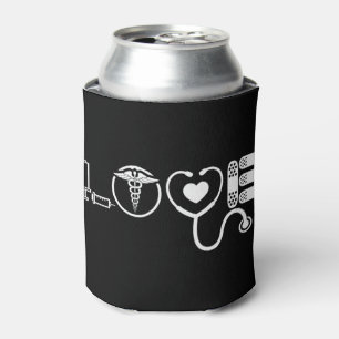 Enfriador De Latas Enfermera de Amor Enfermera Cute Enfermera de Urge