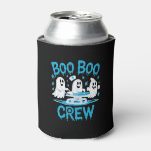 Enfriador De Latas Enfermera paramédica fantasma de Boo Boo Halloween