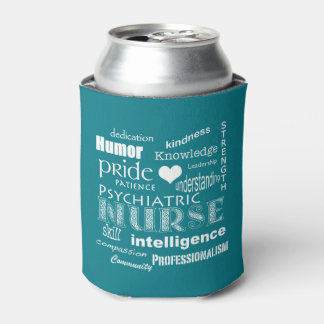 Enfriador De Latas Enfermera psiquiátrica - Diseño de textos para pre