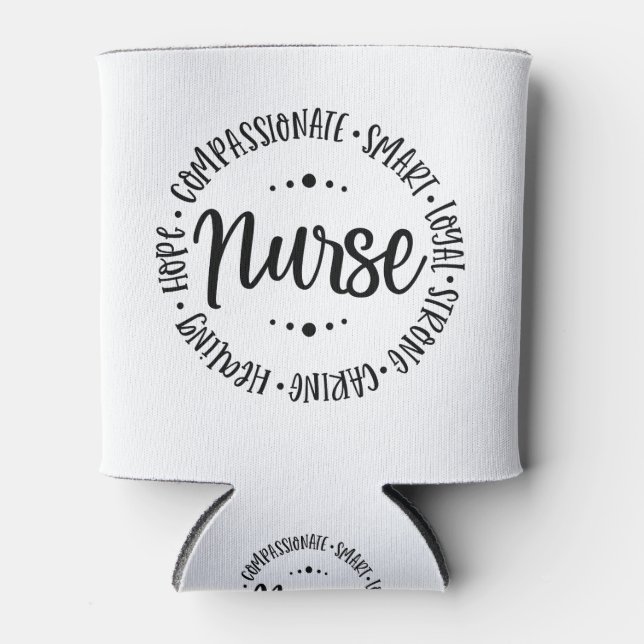 Enfriador De Latas Enfermeras y médicas héroes (Anverso)