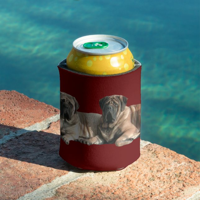 Enfriador De Latas English Mastiff Freunde (Piscina in situ)