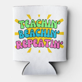 Enfriador De Latas Enseñanza, playa, repetición con sol