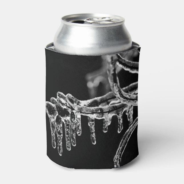 Enfriador De Latas entrar en invierno helado (Lata Anverso)