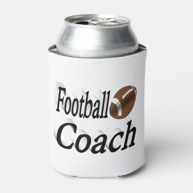 Enfriador De Latas Entrenador de fútbol (Lata Anverso)
