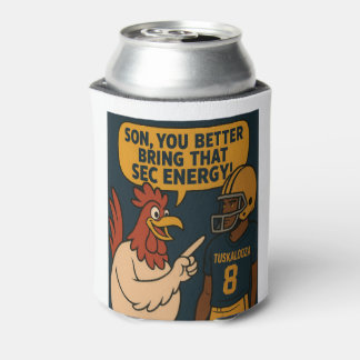 Enfriador De Latas Entrenador de pollo Koozie