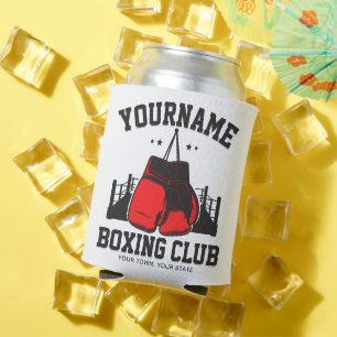 Enfriador De Latas Entrenamiento de Boxeo con Guantes Rojos de Boxead