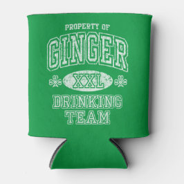 Enfriador De Latas Equipo de beber jengibre en el Día de San Patricio