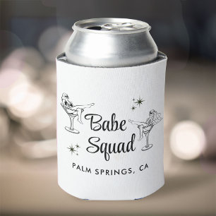 Enfriador De Latas Equipo de Chicas Femeninas Fiesta de Soltera Blanc