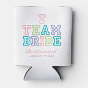 Enfriador De Latas Equipo de la Novia   Boda