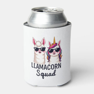 Enfriador De Latas Equipo de Llamacorn divertido unicornio Llama Squa