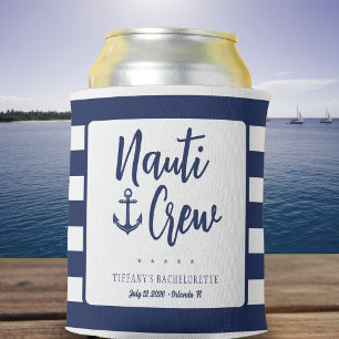 Enfriador De Latas Equipo Nauti Ancla Rayas Náuticas Despedida de Sol