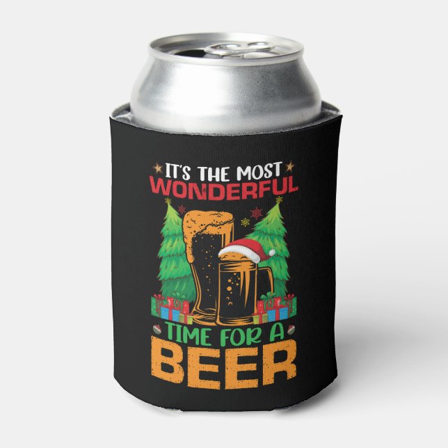 Enfriador De Latas Es El Momento Más Maravilloso Para Una Cerveza San (Lata Anverso)