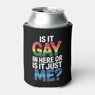 Enfriador De Latas ¿Es gay aquí o soy solo yo Divertido LGBTQ
