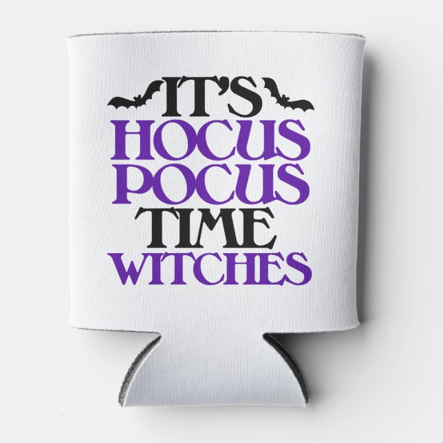 Enfriador De Latas Es hora de hocus pocus bruches (Anverso)