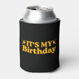 Enfriador De Latas Es Mi Cumpleaños Foto Retro