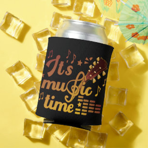 Enfriador De Latas Es momento de la música, guitarra de oro musical