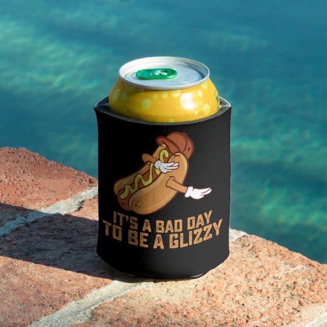 Enfriador De Latas Es Un Malo Día Ser Un Glizzy (Piscina in situ)
