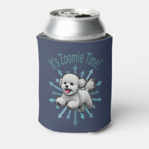 Enfriador De Latas Es Zoomie Time Bichon Frise
