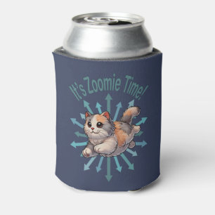 Enfriador De Latas Es Zoomie Time Dilute Calico Cat