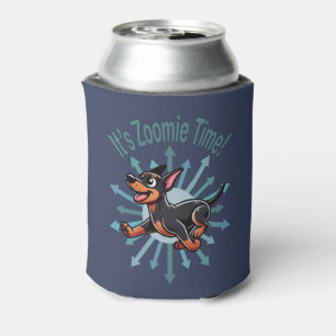 Enfriador De Latas Es Zoomie Time Doberman Pincher